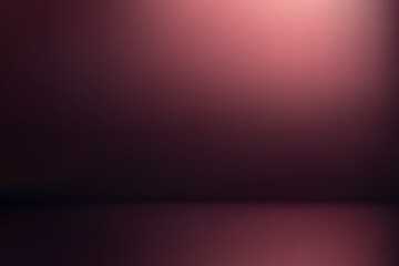 Dark Red Gradient Studio Room Background with Subtle Lighting