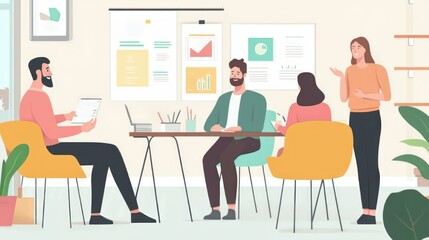 Team Meeting: Brainstorming New Ideas
