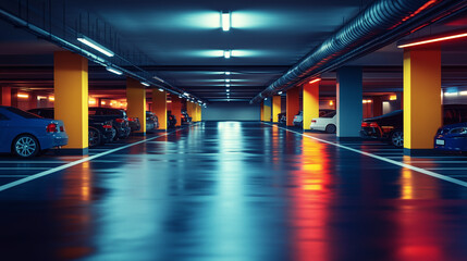 empty garage advertising