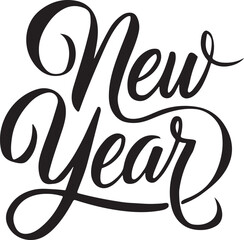 Happy  New Year Vector Design