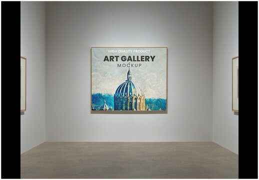 Art Gallery Mockup