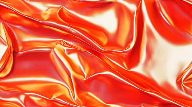 Copper or brone colored silk fabric
