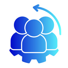 workforce planning business process line icon vector. workforce planning business process sign