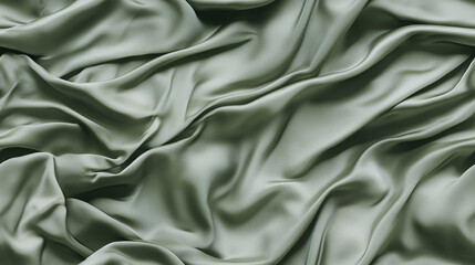 Obraz premium Green silk fabric, velvet and latex