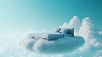 Elegant and Cozy Modern Bedroom Interior Design with Stylish Decor, mockup, poster and Background