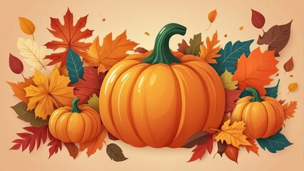 Happy Thanksgiving day banner