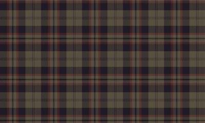 Plaid fabric pattern, purple, brown, cross lines pattern, seamless for textiles, and for designing clothes, skirts or decorative fabrics. Vector illustration.