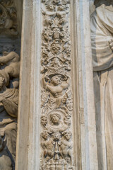 Exquisite Religious Sculpture Inside Ávila Cathedral