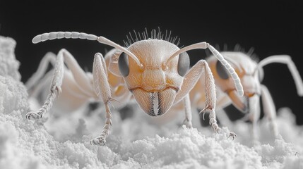 Fototapeta premium Ants in Macro