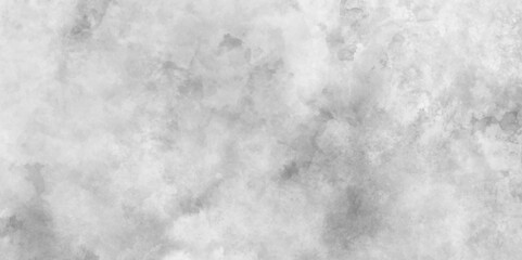 abstract black Smoke Overlays background, abstract watercolor paint, Vignette texture in black and white color, White powder explosion on black background, empty gray concrete wall.