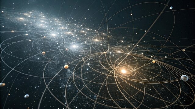 Entangled particles in a state of superposition, particle properties, particle correlation, uncertainty principle