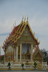 Cultural festival celebration at a stunning temple thailand architectural photography urban landscape tourist attraction heritage