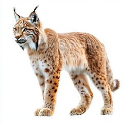 Obraz premium Lynx Isolated