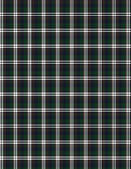 Plaid fabric pattern, blue, brown, cream, seamless for textiles, and for designing clothes, skirts or decorative fabrics. Vector illustration.