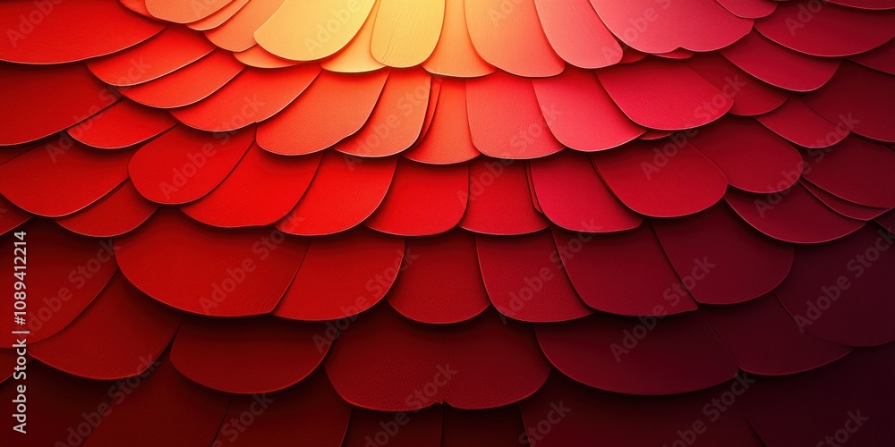 Poster abstract red scaled pattern design background