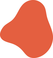 abstract organic shape vector illustration