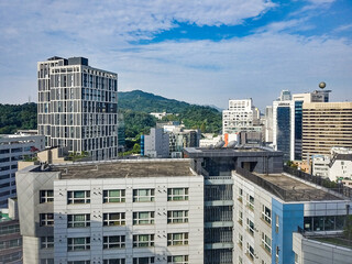 韓国・ソウルのホテルの情景