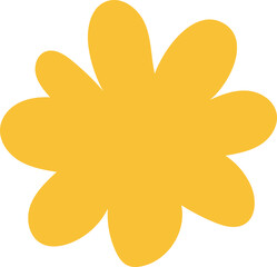 abstract organic shape vector illustration