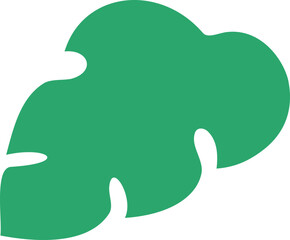 abstract organic shape vector illustration