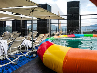 韓国・ソウルのホテルの情景