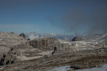 Incredible views of the Dolomites 