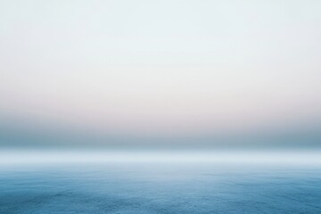 Fototapeta premium serene ocean view with soft colors and calm waters