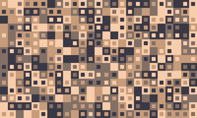 Symmetrical cube design with soft colours. Perfect for contemporary textiles, repeat prints, and ornate backgrounds, adding a touch of visual simplicity.