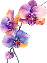 Orchids Painting