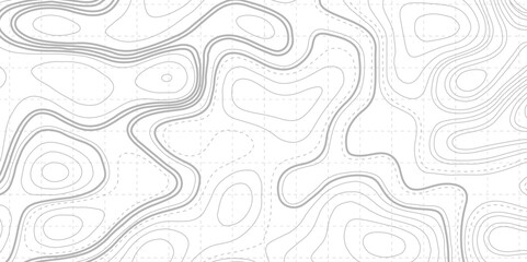 Imaginary mountain elevation map lines background illustration vector. Topography and geography map grid abstract backdrop.