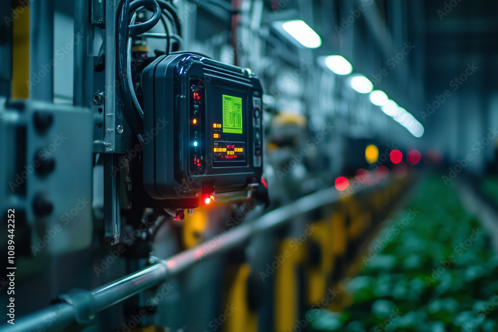 Poster innovative energy-saving devices designed for efficient industrial applications