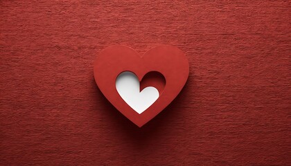 Fototapeta premium Abstract valentine love red rusty vintage background.