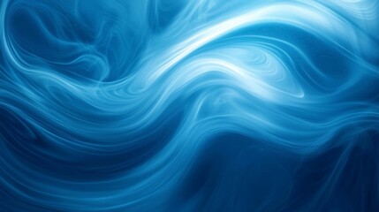 Naklejka premium Blue gradient background wave and texture.