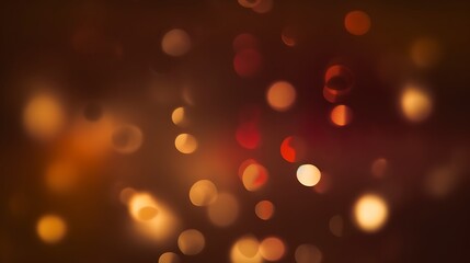 Obraz premium Abstract Warm Colored Bokeh Lights Background
