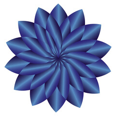 Fototapeta premium flower art illustration isolated on white background