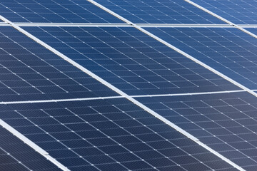 Detail einer Solaranlage