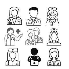 Doctor and Nurse Works for Patients