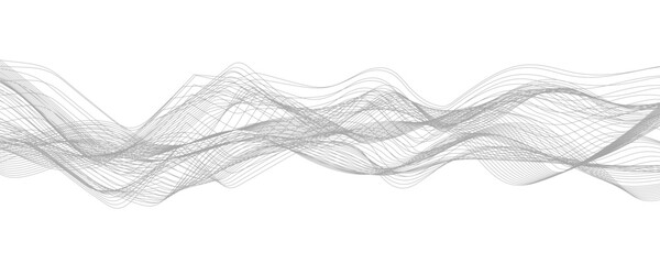 abstract background with waves