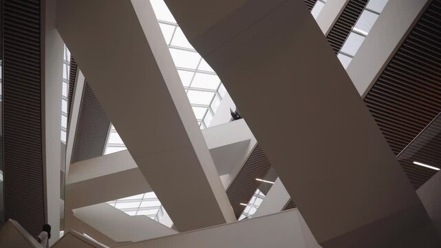 Halifax Central Library 4K Footage of Interior
