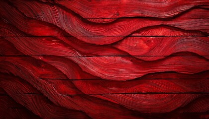 red rustic wood background