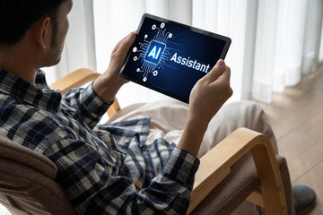 Generative AI virtual assistant tools for prompt engineer and user for ease of engage artificial...