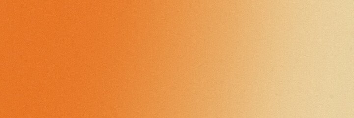 Grainy gradient background orange backdrop panoramic poster cover
