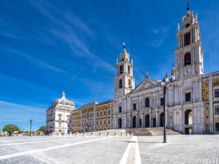 The Mafra National Palace is a monumental baroque and italianized palace-monastery in Mafra,...