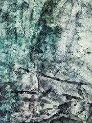 Blue gray Abstract paint background. Painted messy strokes and smudges handmade drips, art brush, flows, streaks of paint and paint sprays texture, artistic grunge backdrop and modern painting