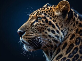 Fototapeta premium portrait of a leopard