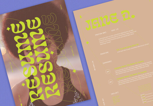 New Nostalgia Styled Resume