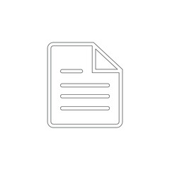 File or folder icon vector white background