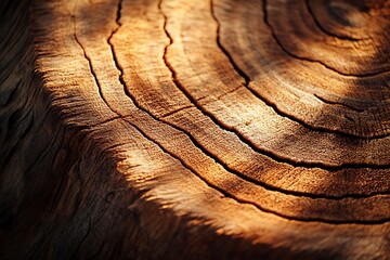 Brown wood grain texture background for natural themes