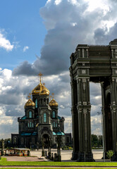 Resurrection cathedral in Patriot park, Moscow region, Russia