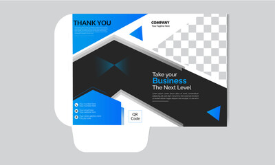 Professional creative corporate presentation folder Design, Unique and modern file folder design, Presentation folder template.