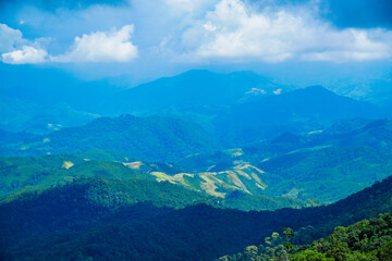 Breathtaking mountain range view lush green valley nature photography scenic landscape wide angle adventure awaits